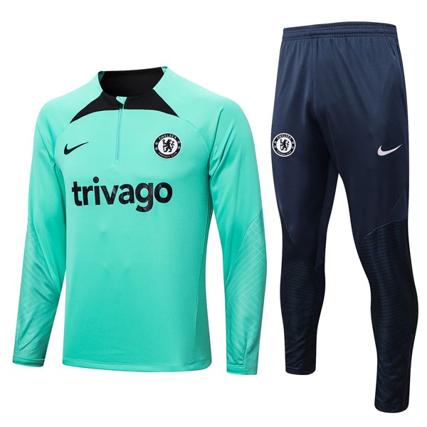 Sudadera De Training Chelsea 2022/23 Verde Negro